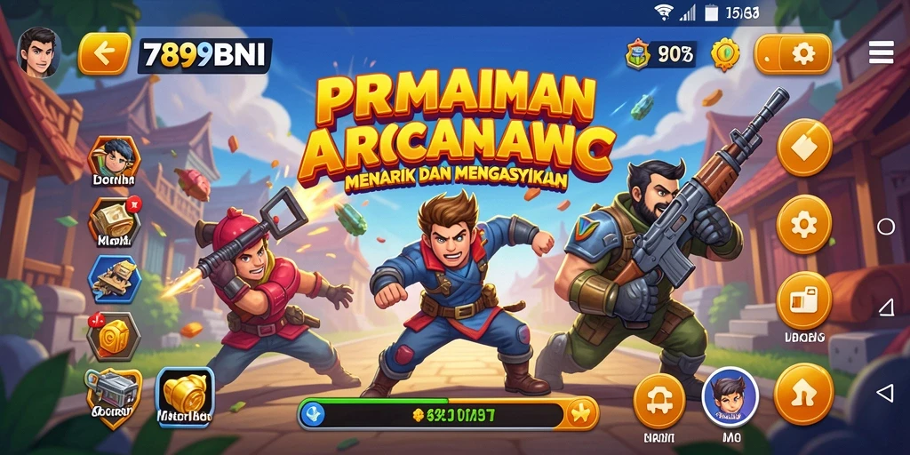 Tampilan gameplay seru 789BNI yang penuh tantangan.