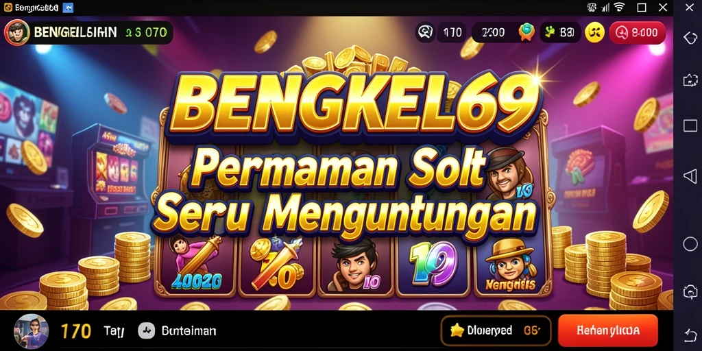 Menampilkan gameplay seru dan menguntungkan di BENGKEL69.