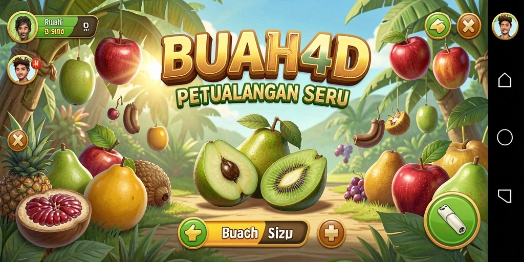 Gameplay BUAH4D yang menegangkan dan penuh warna.