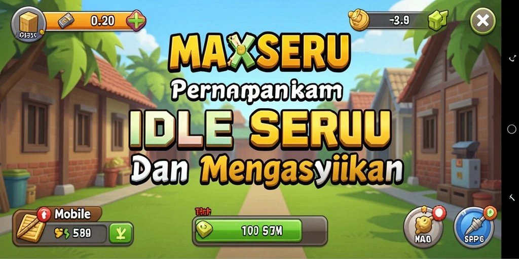 Tampilan gameplay <strong>MAXSERU</strong> yang menarik dan penuh warna.