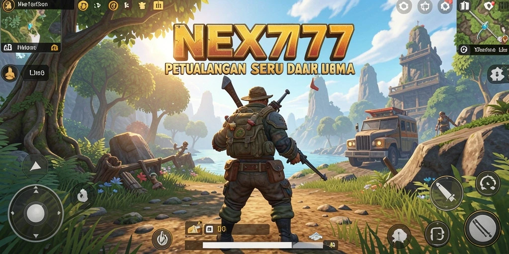 Gameplay menarik NEX777 di dunia terbuka yang luas.