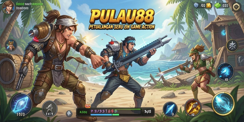 Tampilan gameplay PULAU88 yang seru dan menantang.