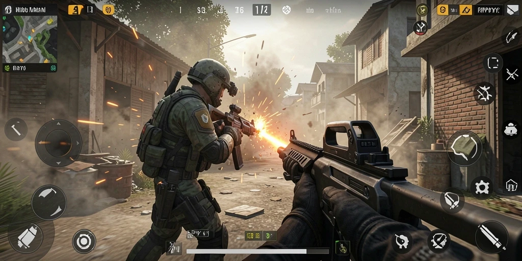 Tampilan gameplay RPYYY yang seru dan penuh aksi.