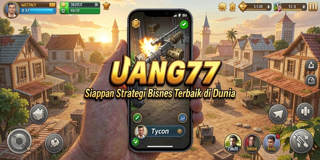 Tampilan gameplay UANG77 yang menarik dan seru.