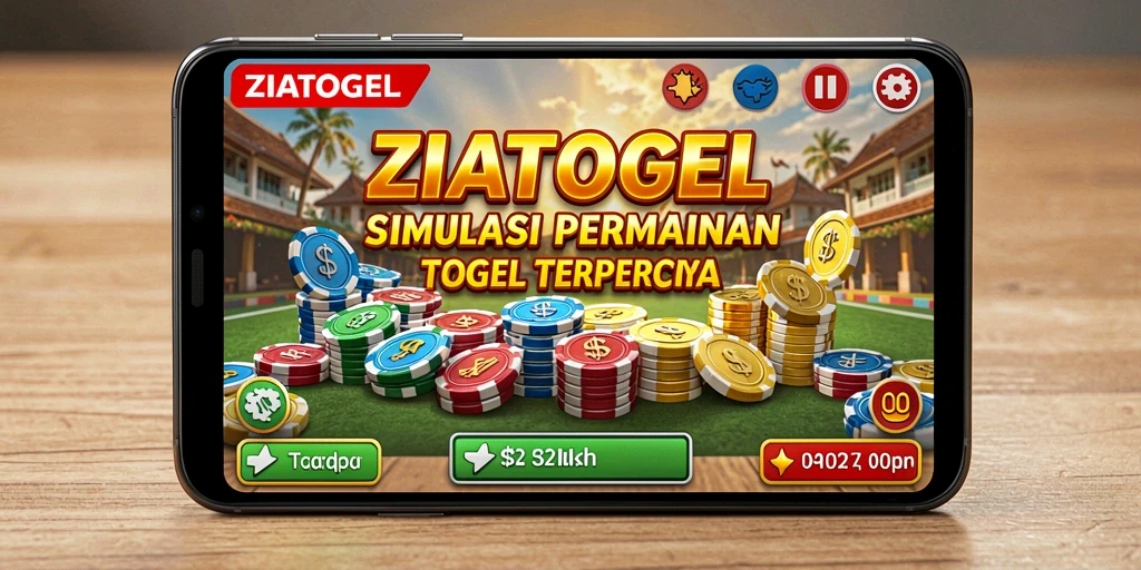 Tampilan gameplay menarik dan interaktif dari ZIATOGEL.